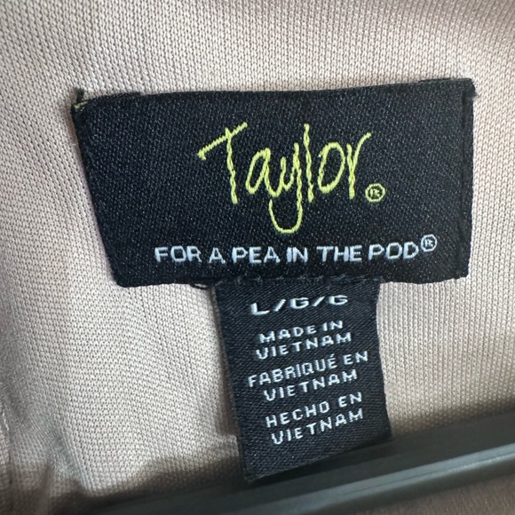 Black Floral Lace Maternity dress size Large - Picture 8 of 9